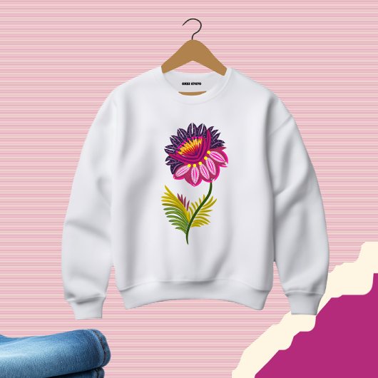 Sweatshirt Belle fleur