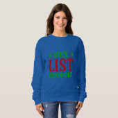 Sweatshirt Belle liste d'abandon (Devant entier)