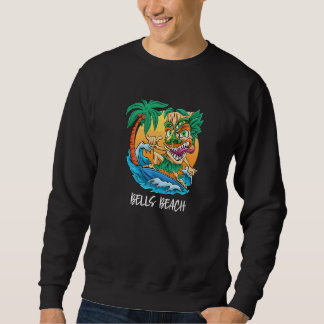 Sweatshirt Bells Beach Australia Palm Tree Surfing Beach Vaca