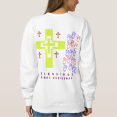 Sweatshirt bénédiction de Dieu (Dos)