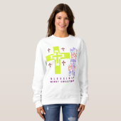 Sweatshirt bénédiction de Dieu (Devant entier)
