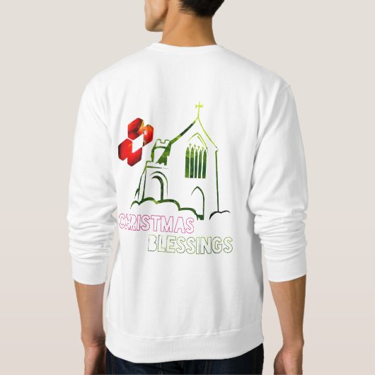 Sweatshirt Bénédiction de Noël (Dos)