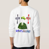 Sweatshirt Bénédiction du Christ (Dos)