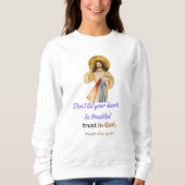 Sweatshirt Bénédictions de Jésus (Devant)