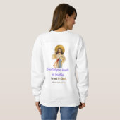 Sweatshirt Bénédictions de Jésus (Dos entier)