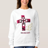 Sweatshirt Bénédictions de Noël (Devant)