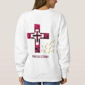 Sweatshirt Bénédictions de Noël (Dos)