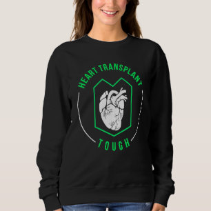 Sweatshirt Bénéficiaire d'une greffe cardiaque Sensibilisatio