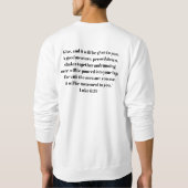 SWEATSHIRT BÉNI AU-DELÀ DE LA MESURE (Dos)
