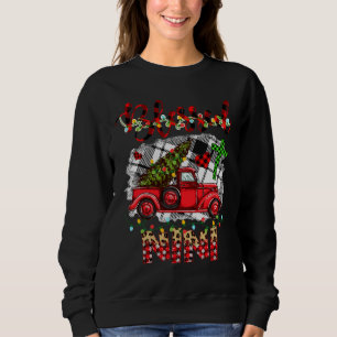 Sweatshirt Béni D'Être Appelé Camion Rouge Nonni Noël
