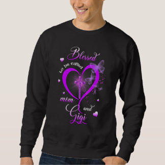 Sweatshirt Béni d'être appelé la fête des mères de Maman et G