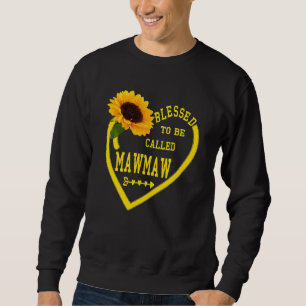 Sweatshirt Béni D'Être Appelé Mawmaw Mothers Day Sunflower
