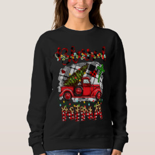 Sweatshirt Béni D'Être Appelé Nini Christmas Red Truck