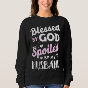 Sweatshirt Béni Par Dieu Mal Mon Mari 1