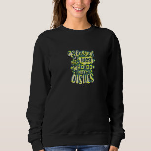 Sweatshirt Bénis Sont Ceux Qui Font Mes Plats No 8