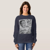Sweatshirt Benjamin Banneker : Black Scientist & Revolutionar (Devant entier)
