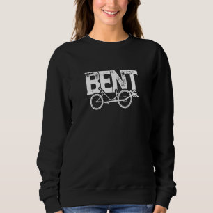 Sweatshirt Bent Recumbent Bicyclette Rider