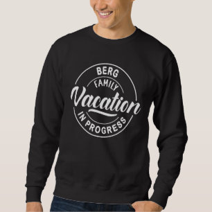 Sweatshirt Berg Famille Vacances En Cours Voyage En Groupe