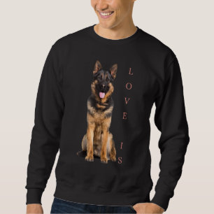 Sweatshirt Berger allemand Shepard Chien Maman Papa Aimer Ani