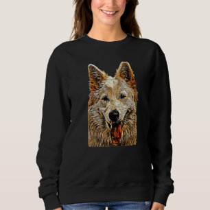 Sweatshirt Berger Blanc Berger Blanc Suisse Race de Chien