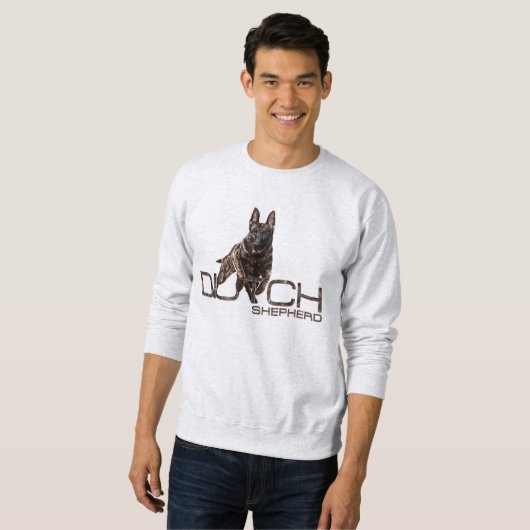 Sweatshirt Berger néerlandais - Hollandse Herdershond (Devant entier)