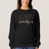 Sweatshirt Berkeley California Home State (Devant)