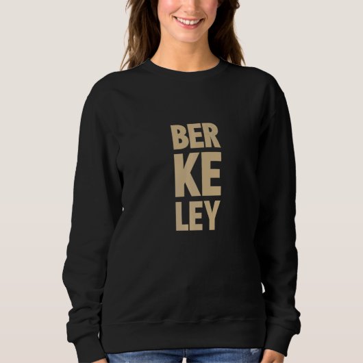 Sweatshirt Berkeley California Home State (Devant)