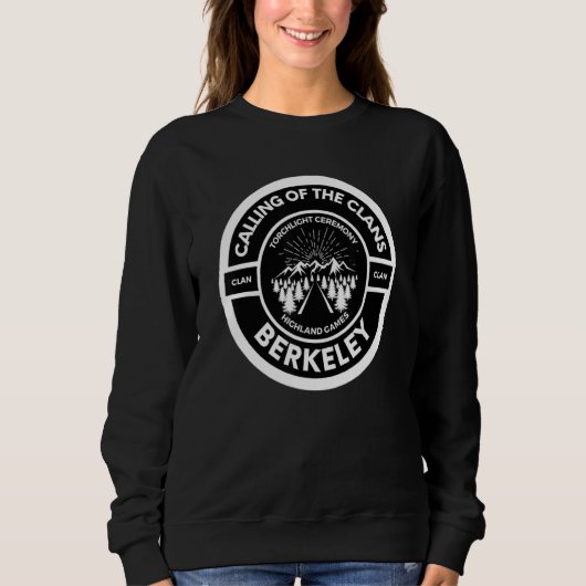 Sweatshirt Berkeley Scottish Torch Light Ceremony Highland Ga (Devant)