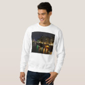 Sweatshirt Berlin Allemagne Nuit Spree Deutschland Nacht (Devant entier)