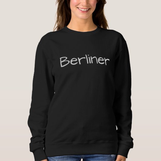 Sweatshirt Berliner, German Pride, Berlin Germany, Proud Berl (Devant)