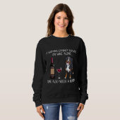 Sweatshirt Berner Et Chien À Vin Aménagés (Devant entier)