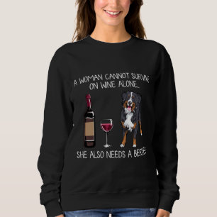 Sweatshirt Berner Et Chien À Vin Aménagés
