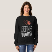 Sweatshirt Berner Mama Bernese Mountain Dog Maman (Devant entier)