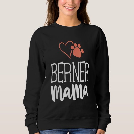 Sweatshirt Berner Mama Bernese Mountain Dog Maman (Devant)