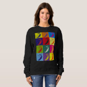 Sweatshirt Berry rouge Été Fruit Pop Fraise (Devant entier)