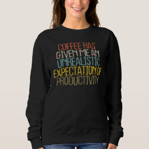Sweatshirt Besoin de café Maman Mama 2022 Retro Cool Café Drô