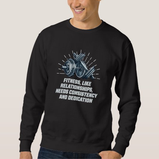 Sweatshirt Besoin de cohérence et de dévouement Motivation de (Devant)