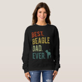 Sweatshirt Best Beagle Dad Ever Dog Daddy Father s Day (Devant entier)