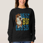 Sweatshirt Best Big Cousin 1 (Devant)