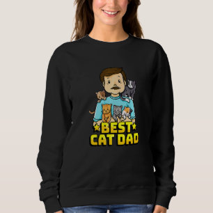 Sweatshirt Best Cat Papa