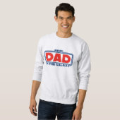 Sweatshirt Best Dad in the Galaxy (Devant entier)