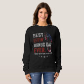 Sweatshirt Best Effinu2019 Bonus Dad Ever Thanks For Putting  (Devant entier)