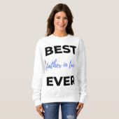 Sweatshirt Best Father (Devant entier)