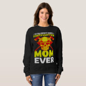 Sweatshirt Best Firefighter Mom Ever I Firefighter (Devant entier)