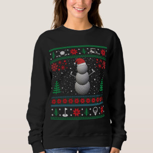 Sweatshirt Best For Golf Lover Golf Ugly Christmas Sweaters