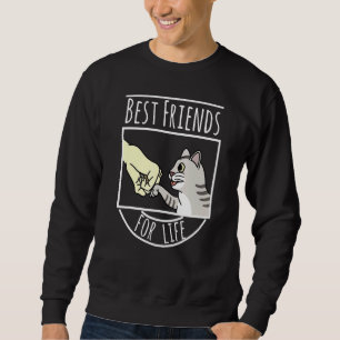 Sweatshirt Best Friends For Life American Shorthair Cat Pet