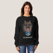 Sweatshirt Best German Shepherd Dog Mom for Best Dog Mom Ever (Devant entier)