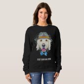 Sweatshirt Best Golden Retriever Dog Dad for Dog Dad Ever Dog (Devant entier)