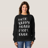 Sweatshirt Best Kerry Beagle Mom Ever (Devant entier)