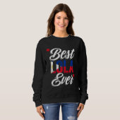 Sweatshirt Best Lola Ever Awesome Pinoy Love For Philippine G (Devant entier)